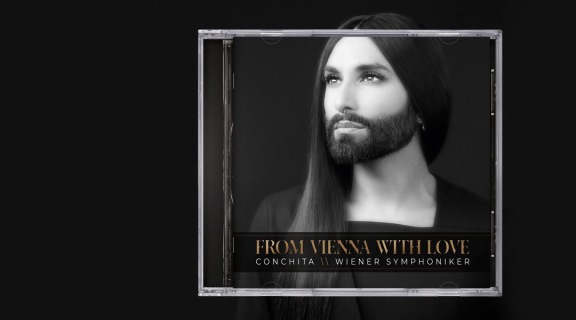 Austria: Conchita is back with a rain of red roses