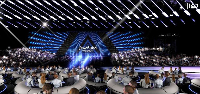 Eurovision 2019:  Kan reveals the Green room venue and design