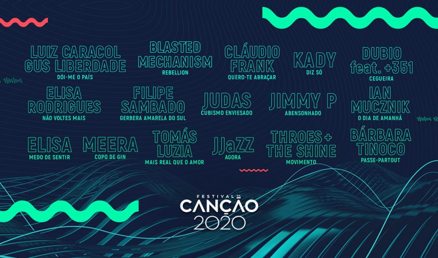 Portugal: National selection shows kick off with the 1st semi final of Festival da Cançao 2020