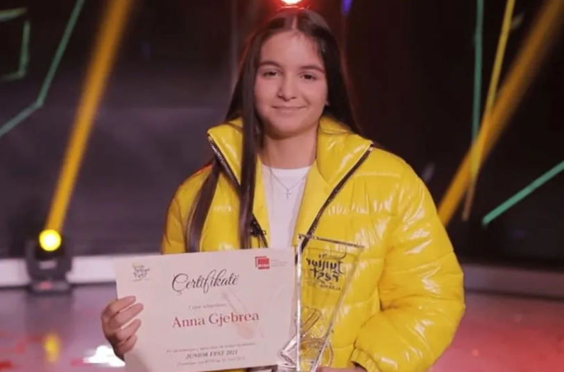 Albania: Anna Gjebrea to Junior Eurovision 2021